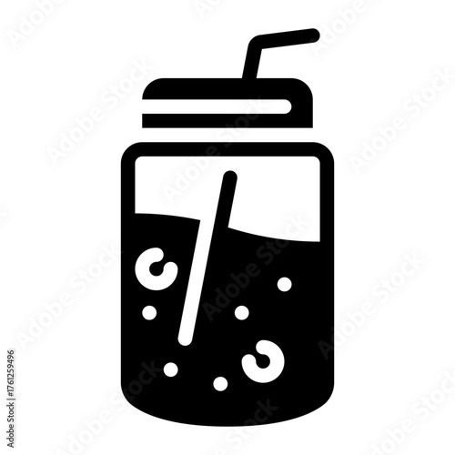 smoothie glyph icon
