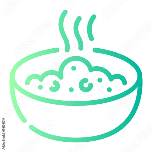 porridge gradient icon