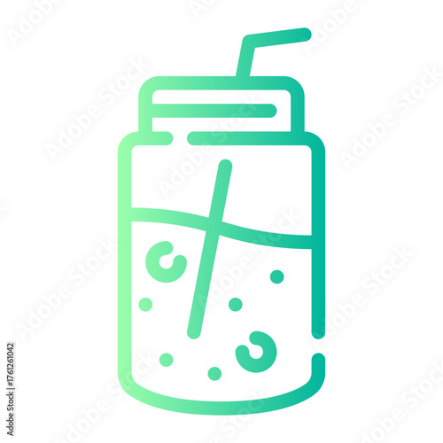 smoothie gradient icon