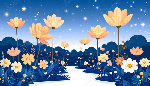 Surreal Night Garden