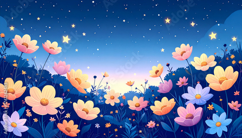 Surreal Night Garden