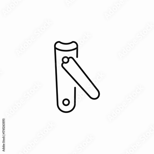 nsil clipper icon sign vector