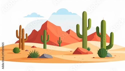 Minimal Desert Flora