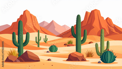 Minimal Desert Flora