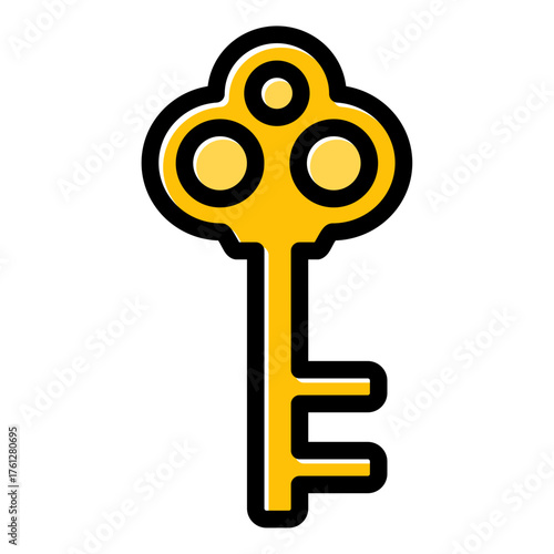 golden key icon