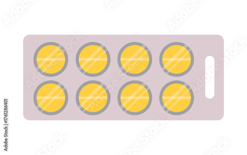 Illustration medicine circle unique abstract