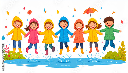 Rainy Day Raincoat Parade