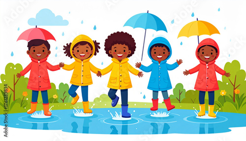 Rainy Day Raincoat Parade