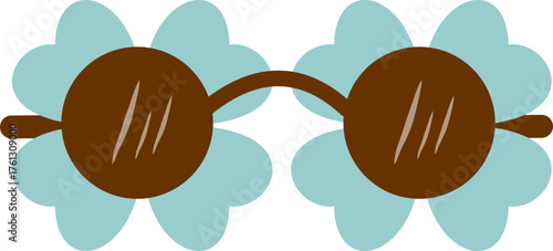Flowers Shape Sunglasses