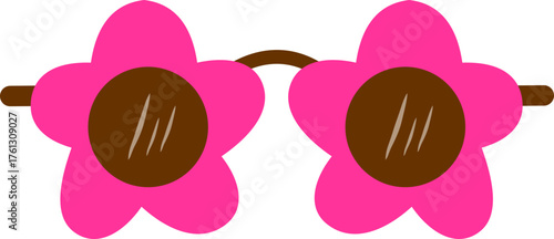 Flowers Shape Sunglasses