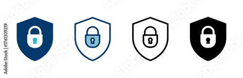 Security icon vector isolated on white background. protection icon. privacy. vpn