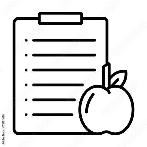 Fitness plan Icon