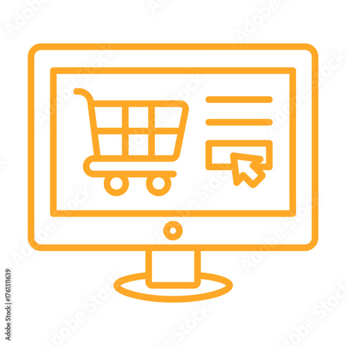 Online Shopping Icon
