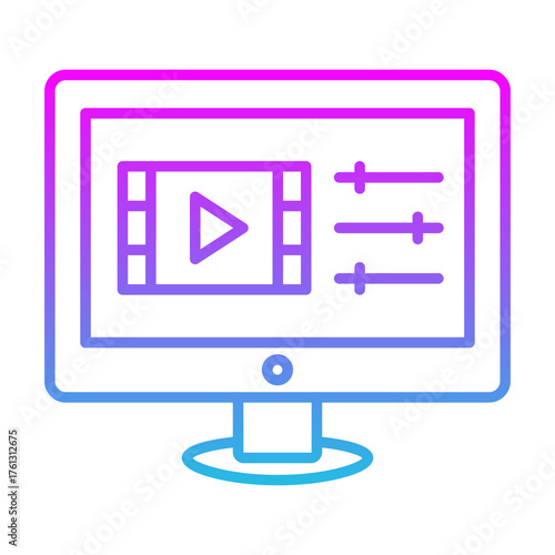 Video editing Icon
