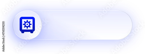 Glowing Safe Vault Button