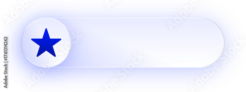 Glowing Star Favorite Button