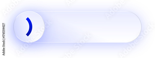Glowing Right Parenthesis Button