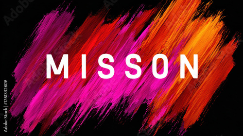 Wallpaper Mural Mission statement for profit reflects vibrant and dynamic approach to business goals and values Torontodigital.ca