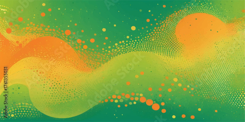 Vibrant abstract colorful background with circles