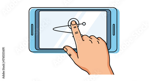 Digital Signature on Tablet Device - Hand Drawing Signature, Electronic Agreement, Contract Approval, Mobile Technology, Business Transaction, Signature Verification, Identification, Authentication, V