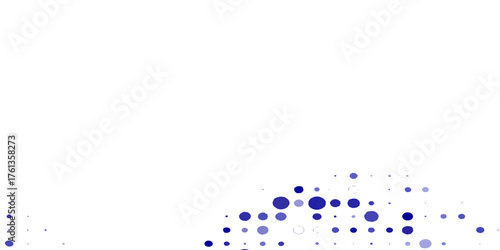Abstract blue water splash design with bubbles, ink, and watercolor texture