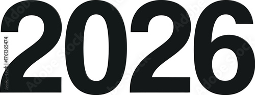 Boldly stepping into 2026 with sleek design, envisioning future success, making plans, and celebrating new beginnings for a bright year ahead