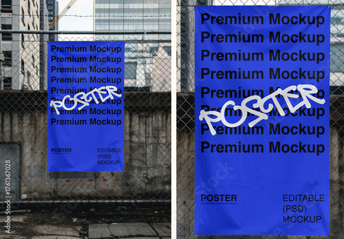 Fashion Banner Ad Poster Mockup