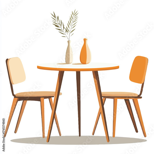  Elegant Dining Table Setting for Two with Minimalist Decor.