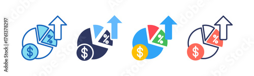 Margin multistyle icon