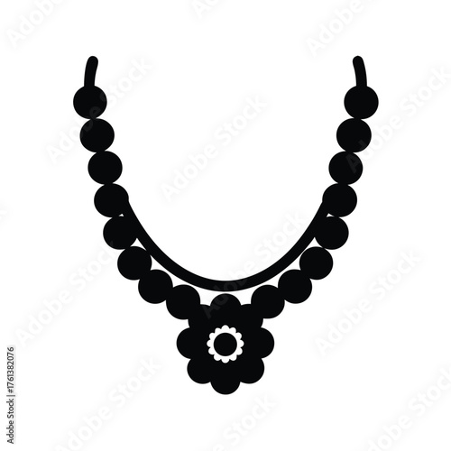 Festival Necklace Bead Vector
