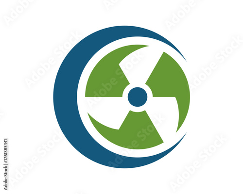 eco friendly fan icon