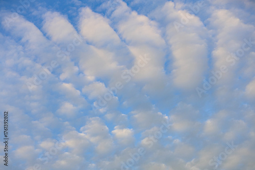 blue sky with clouds
