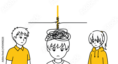 Confusion and Frustration Over Difficult Problems And Solutions With Peers Offering Support