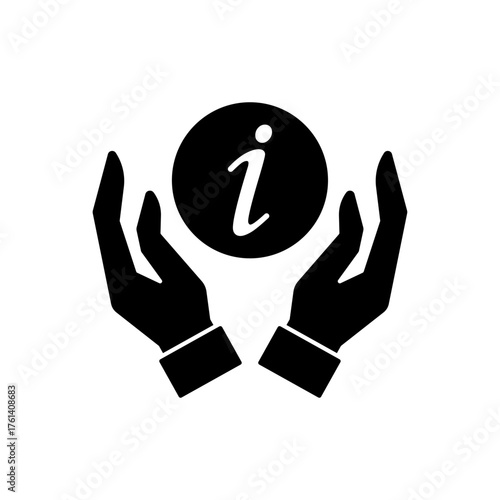 inform icon outline editable stroke line drawing eps