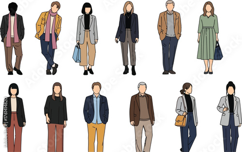 Find stylish business casual outfits for men and women online