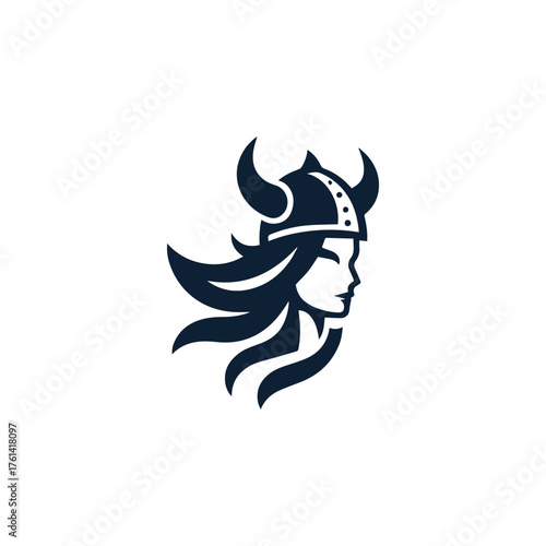 Viking Girl Logo