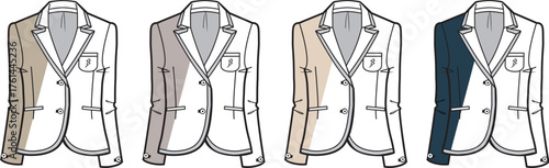 Elegant Blazer Lineup Classic and Modern Fashion for Sophisticated Styles