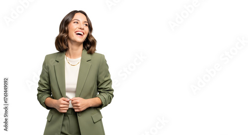 Successful Businesswoman Smiling Professional Corporate Executive Confident Leader
