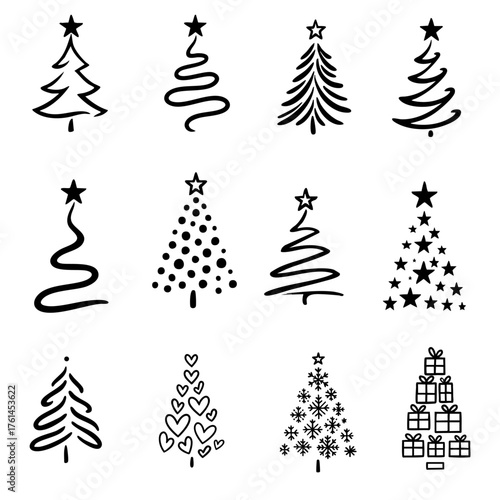Weihnachtsbaum Set 2025