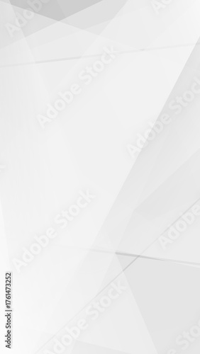 White Lidht and Gray Clean modern abstract background with geometric lines gradient for template cover poster, banner or layout vertical social Media.