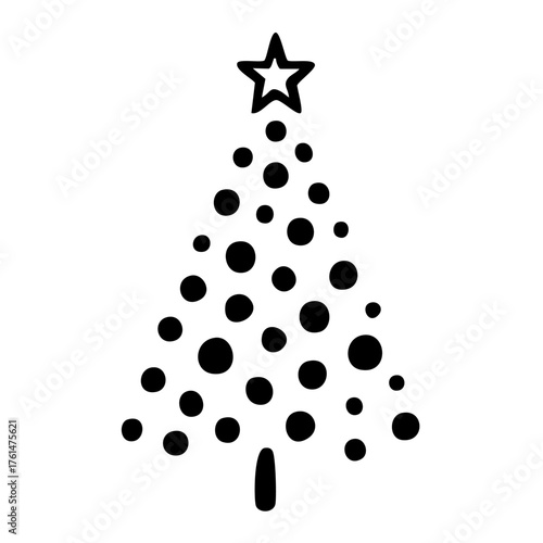 Weihnachtsbaum Punkte