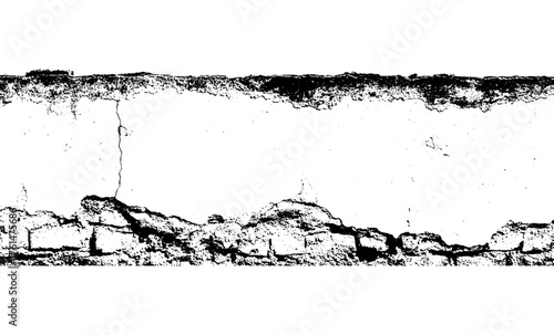 Cracked Grunge Wall Texture Background