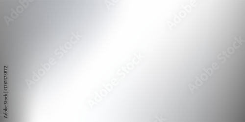 Abstract aluminum grey sheet with reflection. Platinum and titanium abstract cold modern