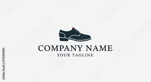 Classic Oxford Shoe Logo Design for a Company.