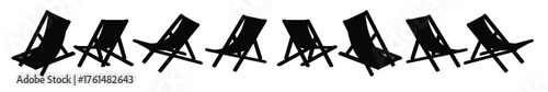 deck chair vector