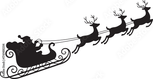 Santa Claus sleigh