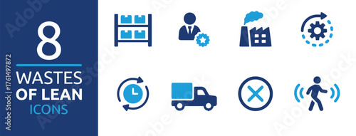 collection, [converted], manager, factory, smoke, blue, white, text, gear, keywords:, time, cancel, representing, walking, industry, truck, description:, large, background., icons, lean
