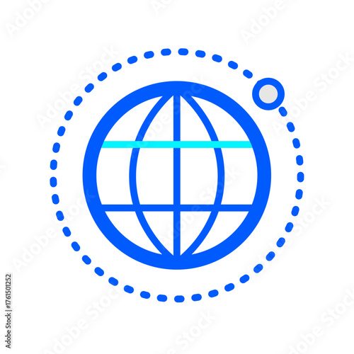 Modern global network connecting the world, showing international communication and worldwide access, perfect for technology and business concepts