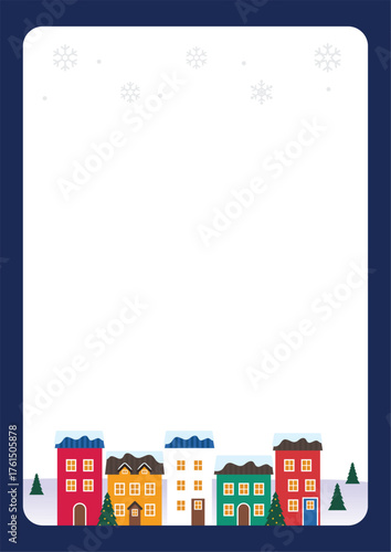 크리스마스 패턴 메모지 양식3