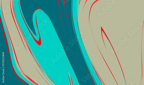 Abstract gradient geometric shape background. Modern futuristic colorful background. 